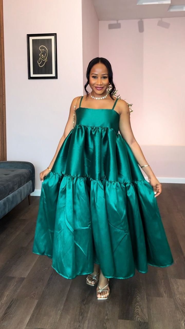 Daisy mikado dress