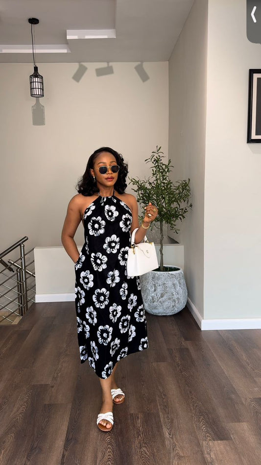 Bella Ankara dress (ready to wear)