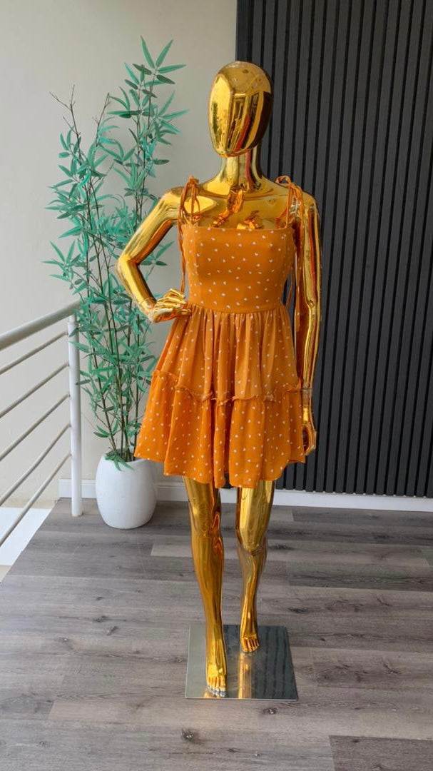 Duni crepe dress (ready for delivery)
