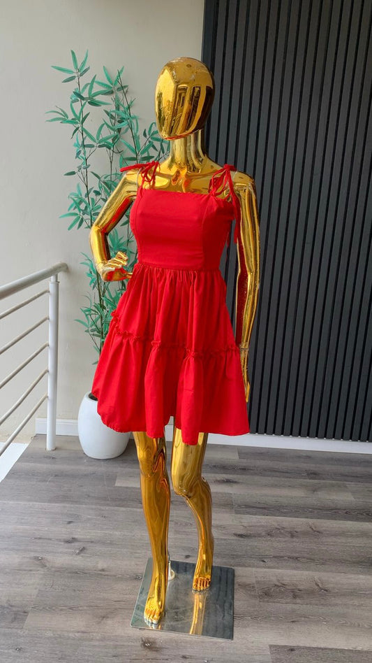 Duni crepe dress( ready to wear)
