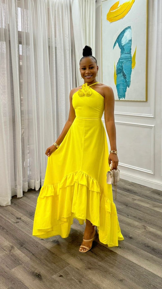 Eni crepe dress