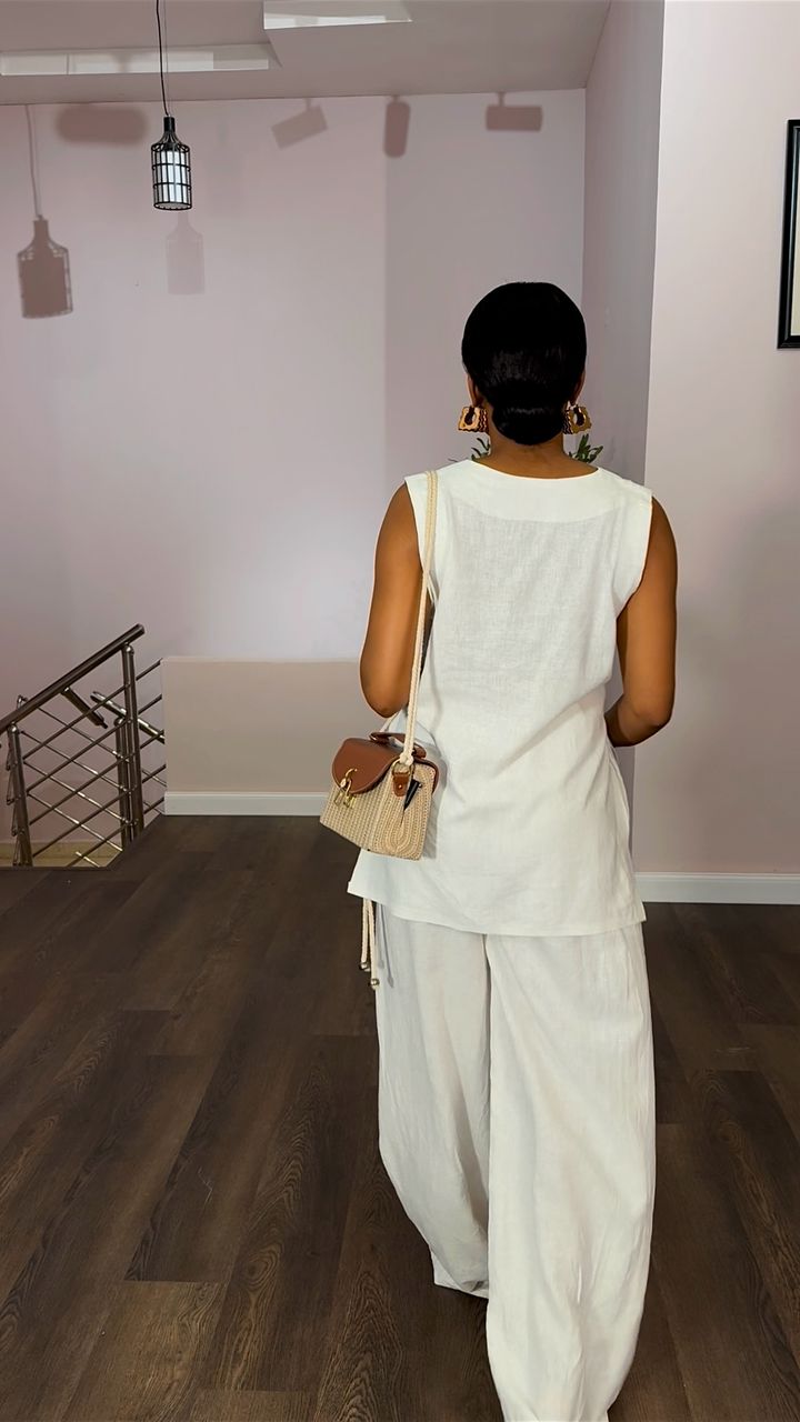 Ify linen set(ready to wear)
