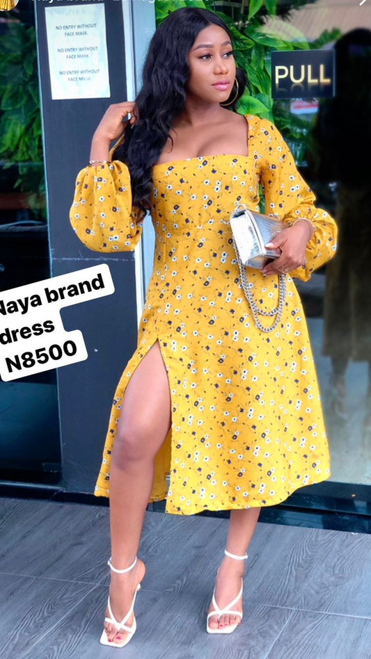 Agatha crepe dress