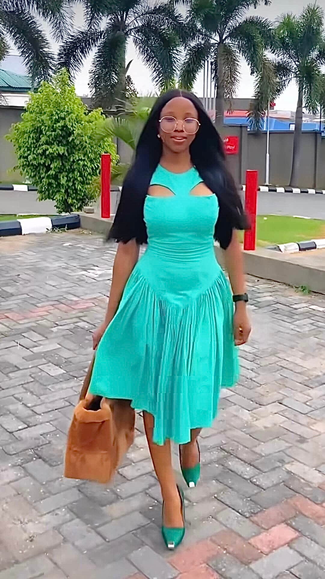 Honey cotton dress