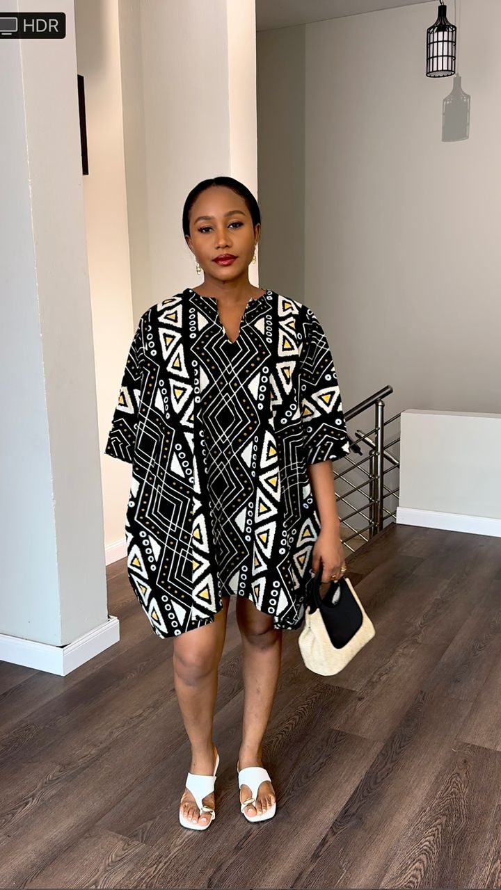 Adaugo Ankara dress(ready to wear)