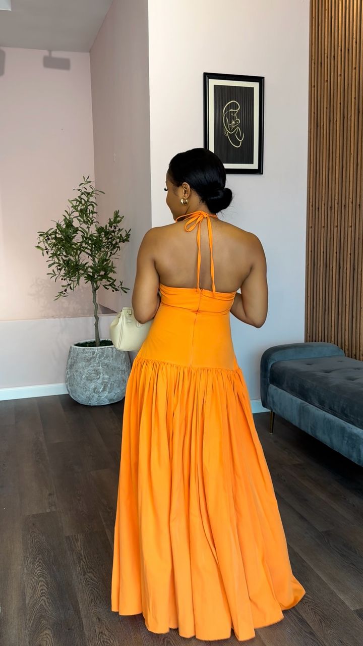 Ophelia crepe dress