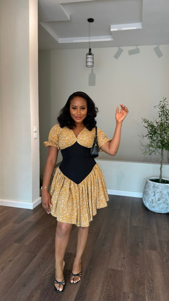 Ada crepe dress(ready to wear)