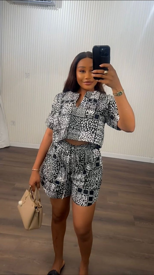 Pelumi Ankara set  (ready to wear)