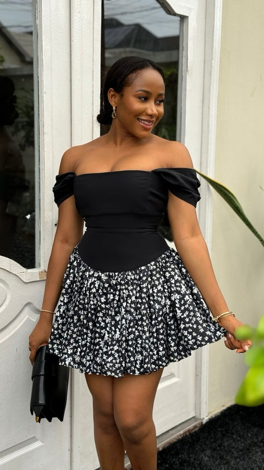 Tobi crepe dress(ready to wear)