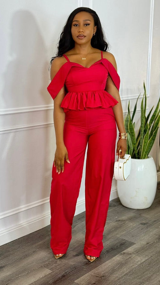 Melanie crepe set