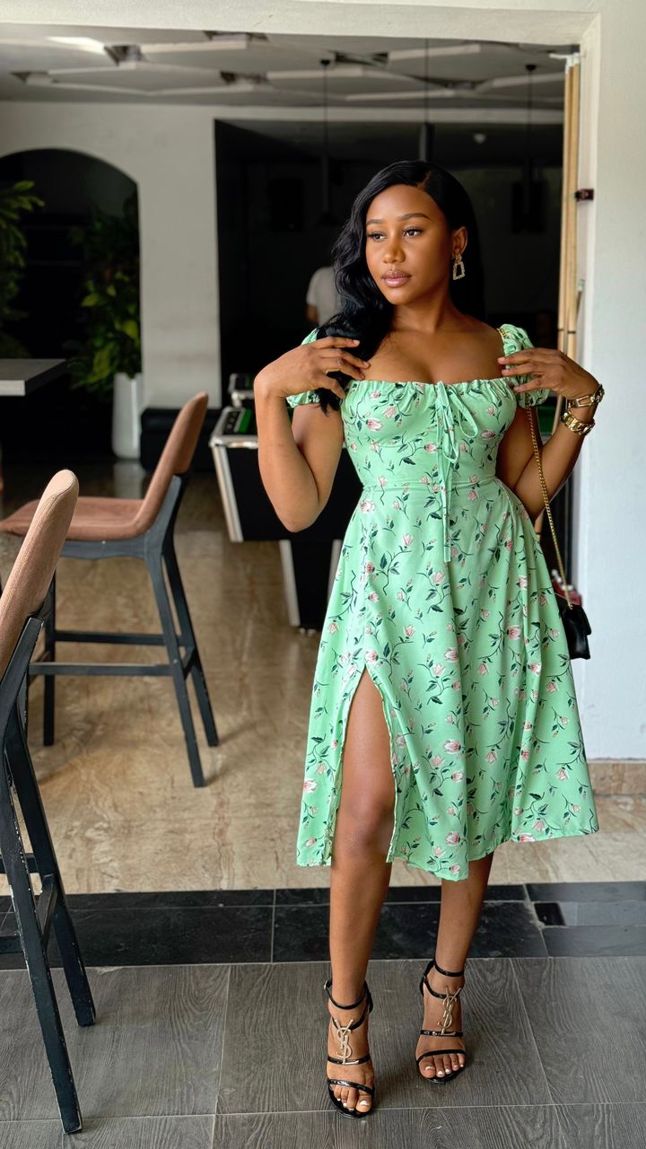 Fenty crepe dress