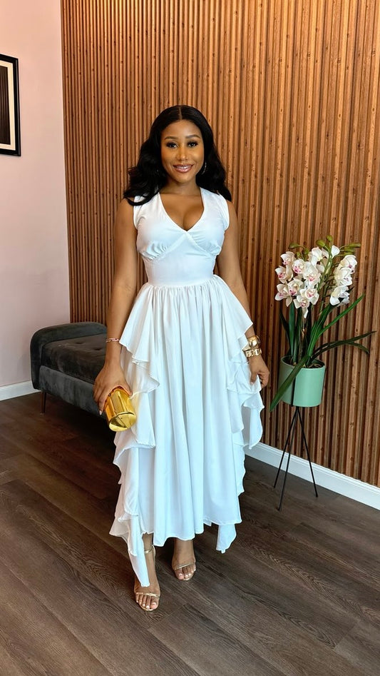 Nene crepe dress