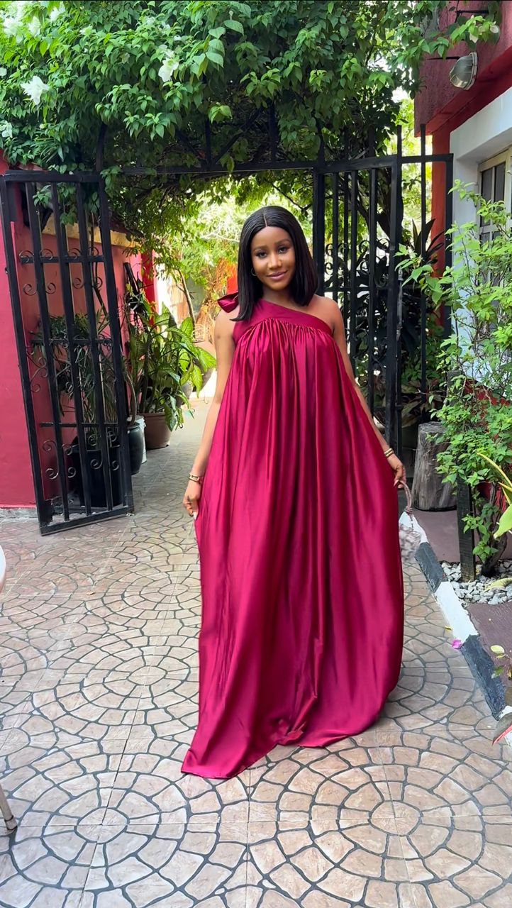 Sandra silk dress