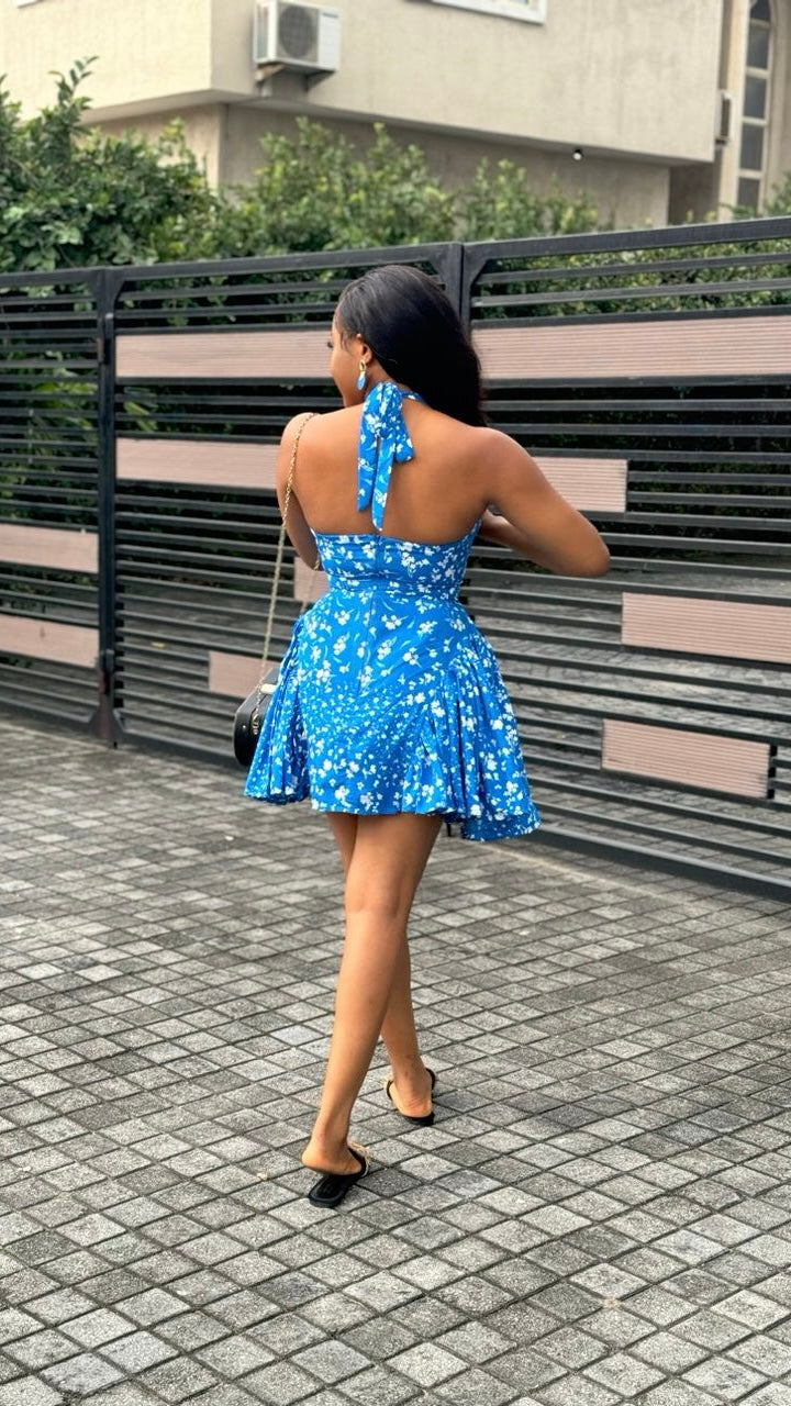 Nicki crepe dress