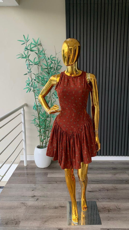 Lara crepe dress(ready to wear).