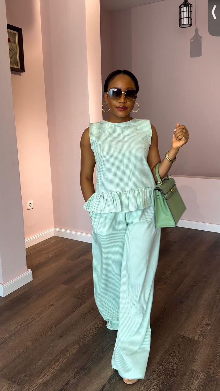 Casandra crepe set ( ready to wear)