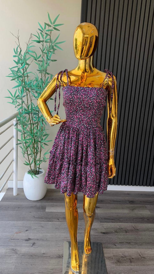 Duni crepe dress(ready to wear)