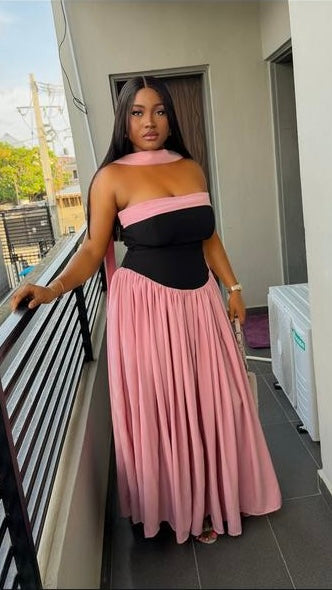 Geraldine crepe dress(ready to wear)