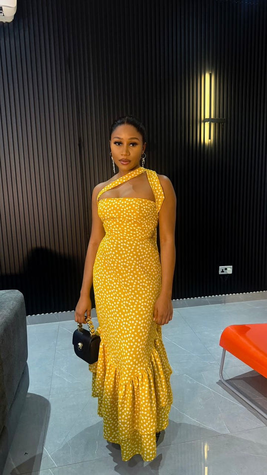 Fisayo crepe dress