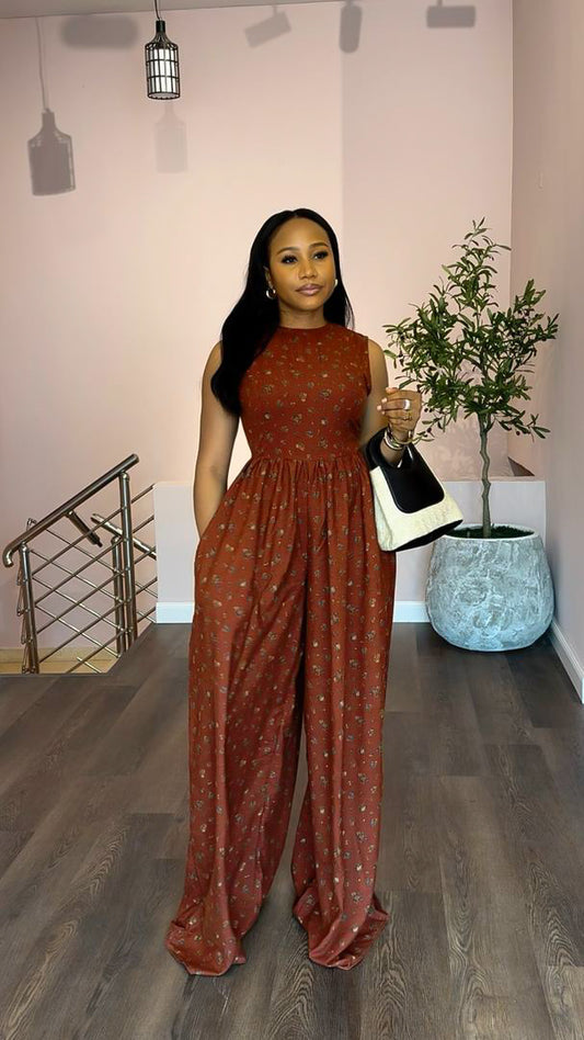 Ada crepe jumpsuit(ready to wear)