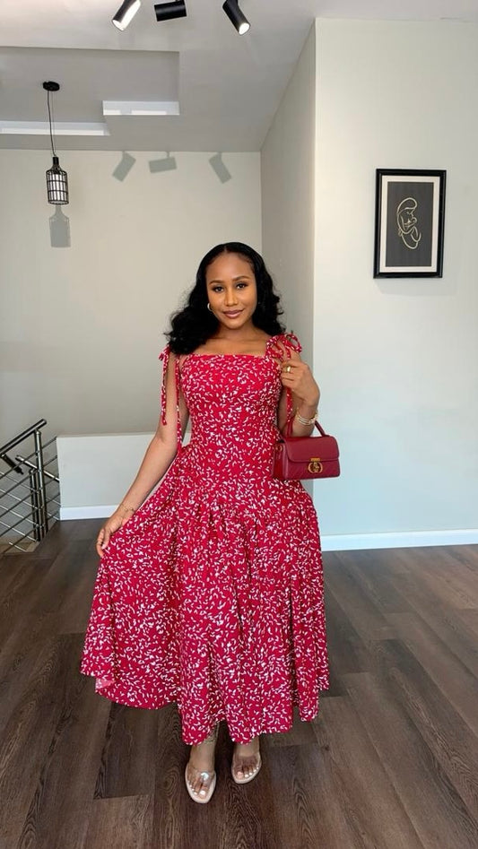 Zaron crepe dress (ready to wear)