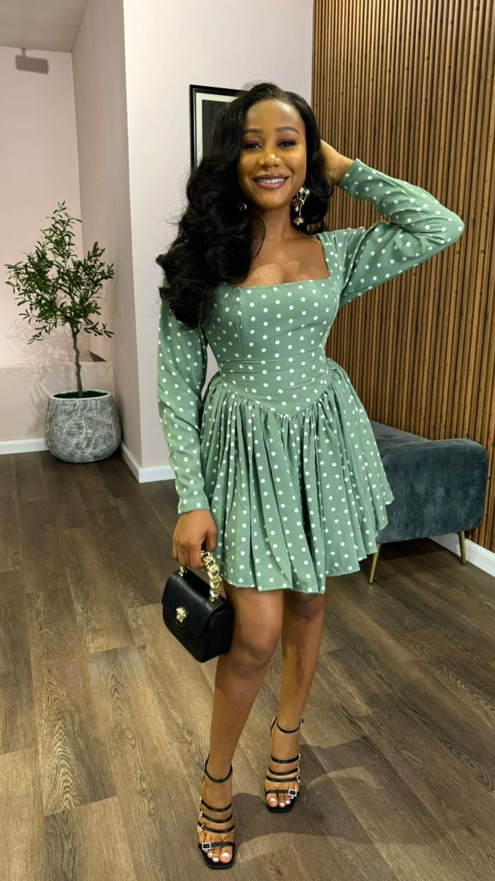 Emilia crepe dress