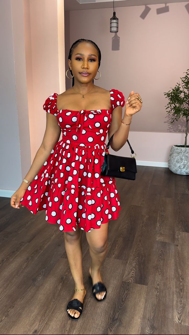 Gbemi Ankara dress(ready to wear)