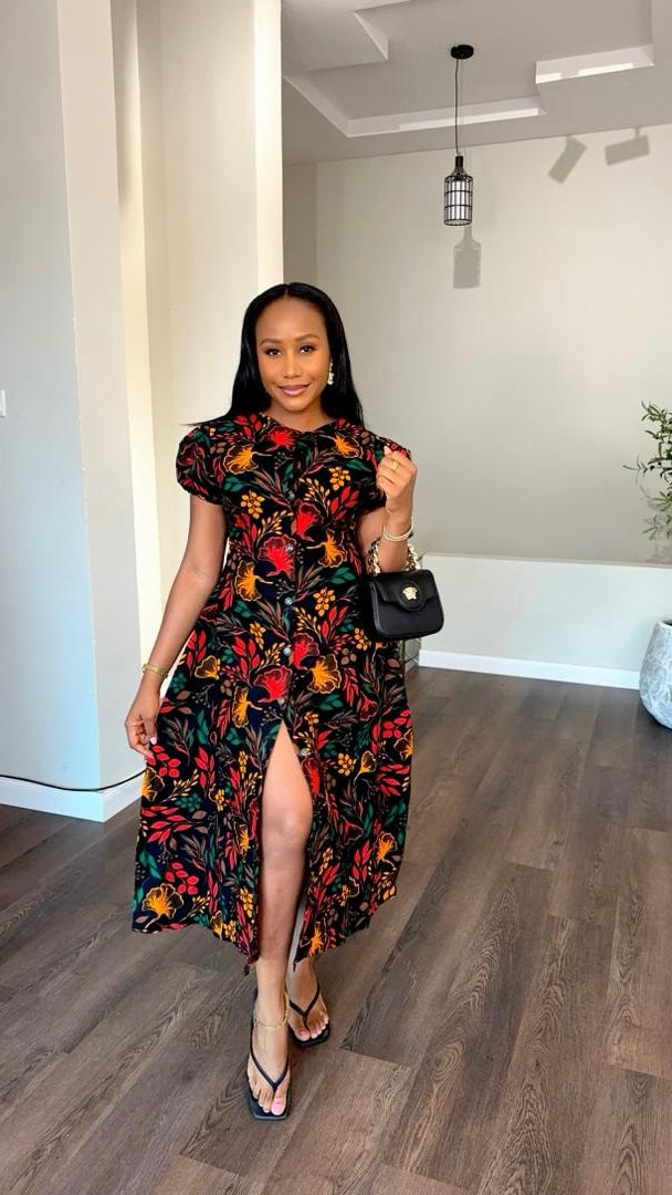 Zina Ankara dress (ready to wear)