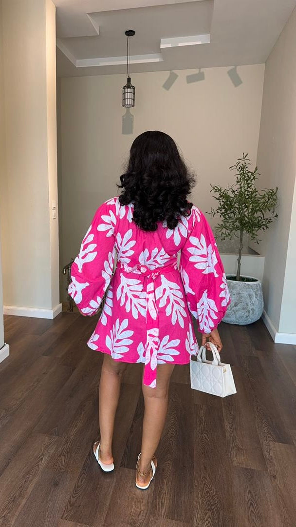 Morocco Ankara dress(ready to wear)