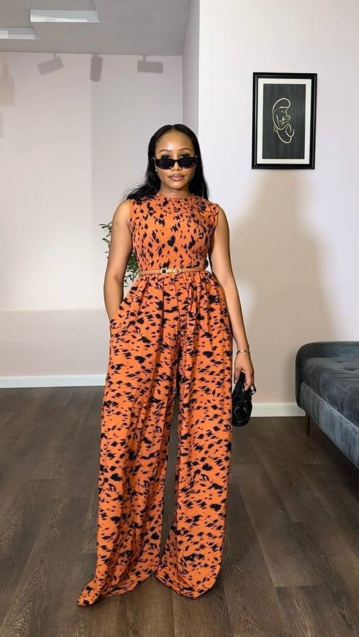 Ada crepe jumpsuit