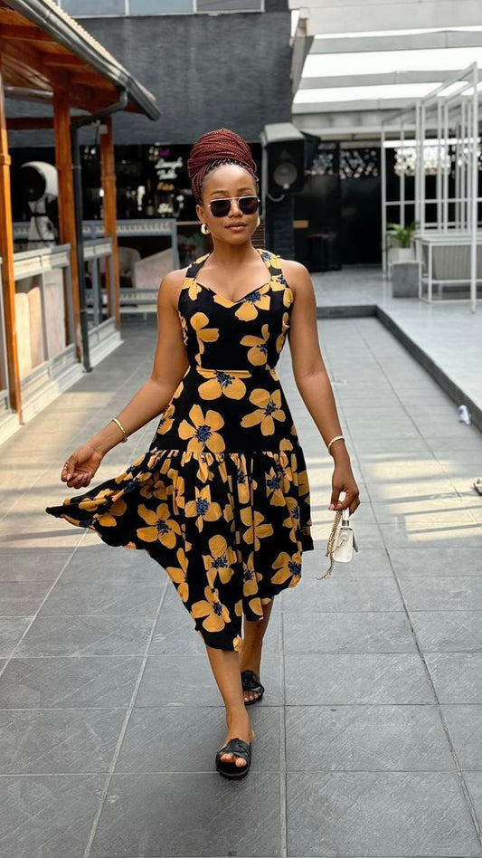 Paris crepe dress