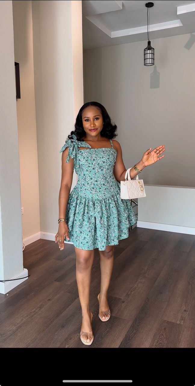 Riri crepe dress (ready to wear )