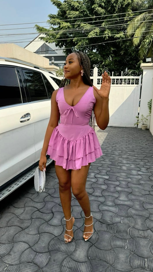 Malawi crepe dress