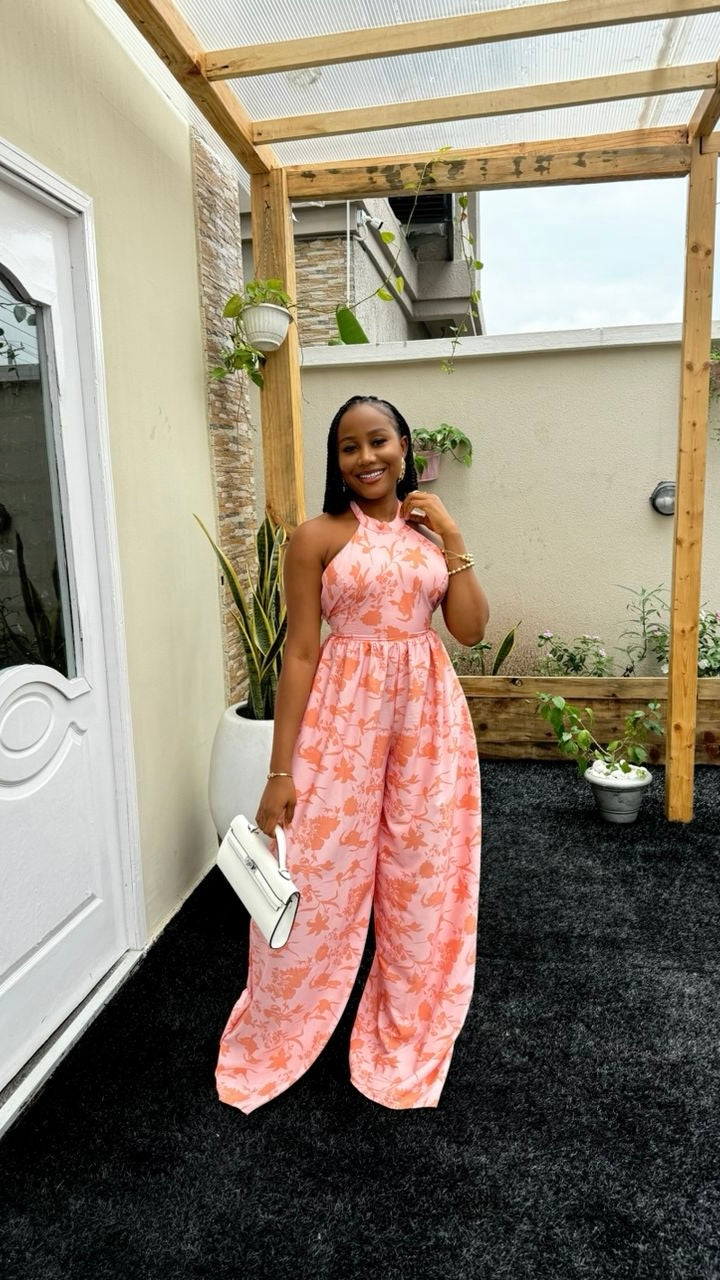 Money crepe jumpsuit