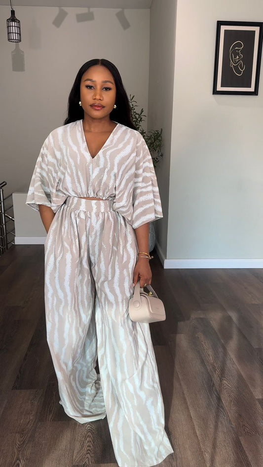 Lady crepe set( ready to wear)