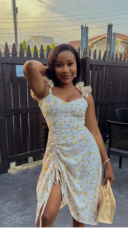 Tolu crepe dress