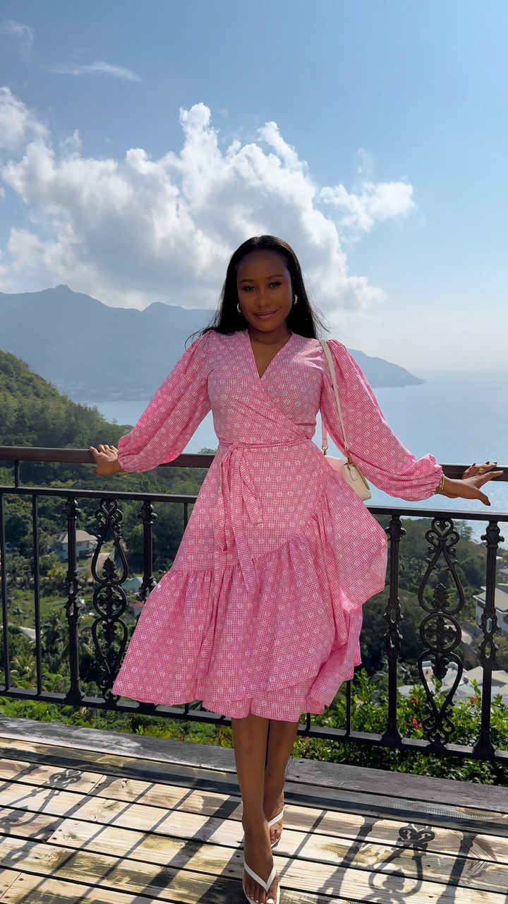 Steph crepe dress (ready to wear )