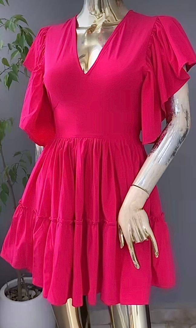 Tiana crepe dress