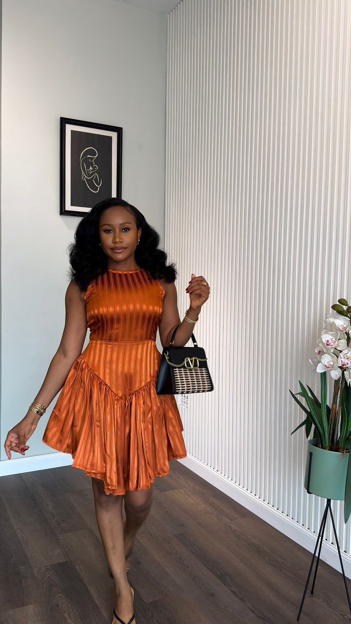 Lara crepe dress (ready to wear)