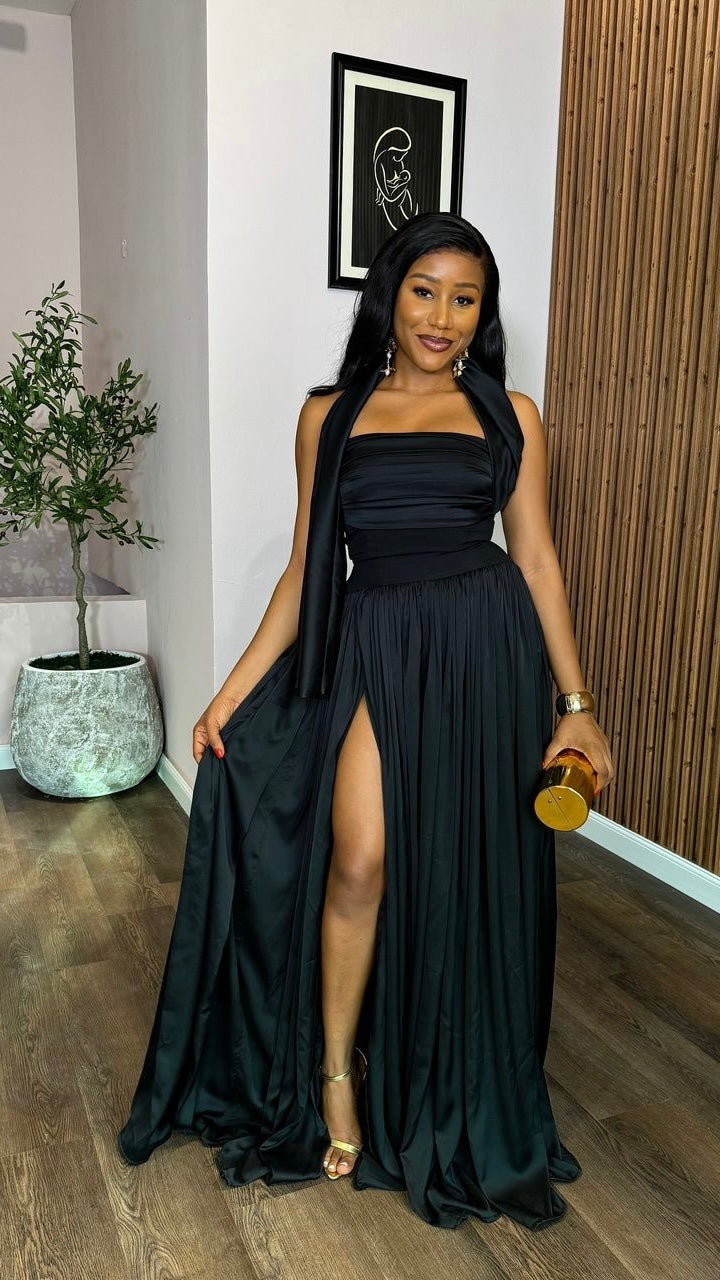 Freya silk dress(ready to wear)