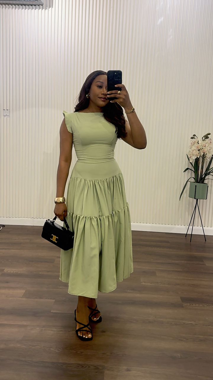 Laura crepe dress (ready to wear)