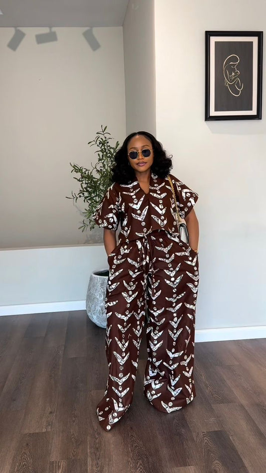 Akunna Ankara set (ready to wear)