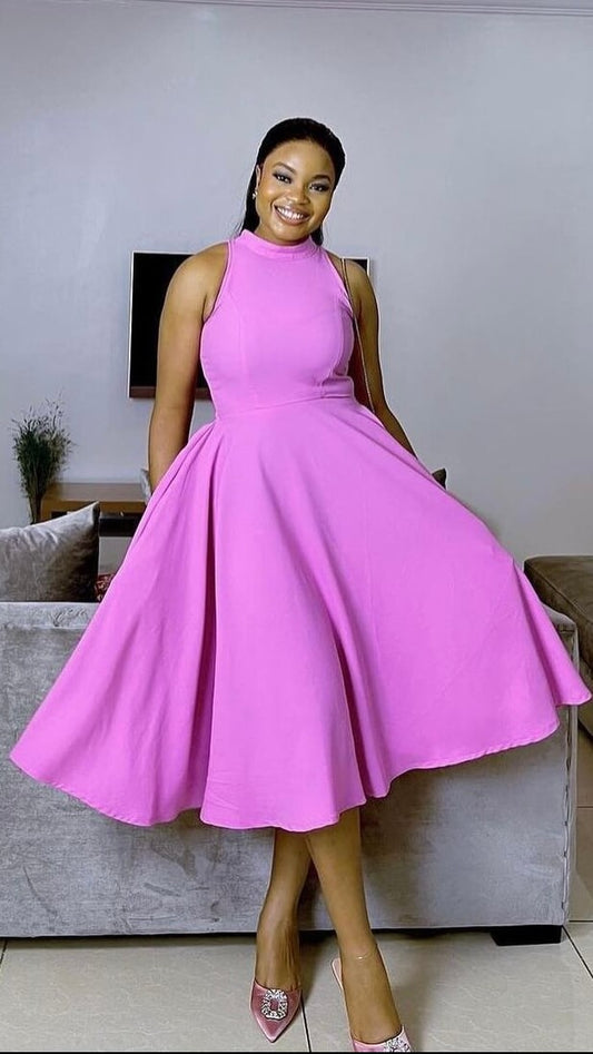 Sugar crepe dress