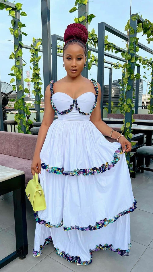 Cindy cotton dress( only available in 6-14)