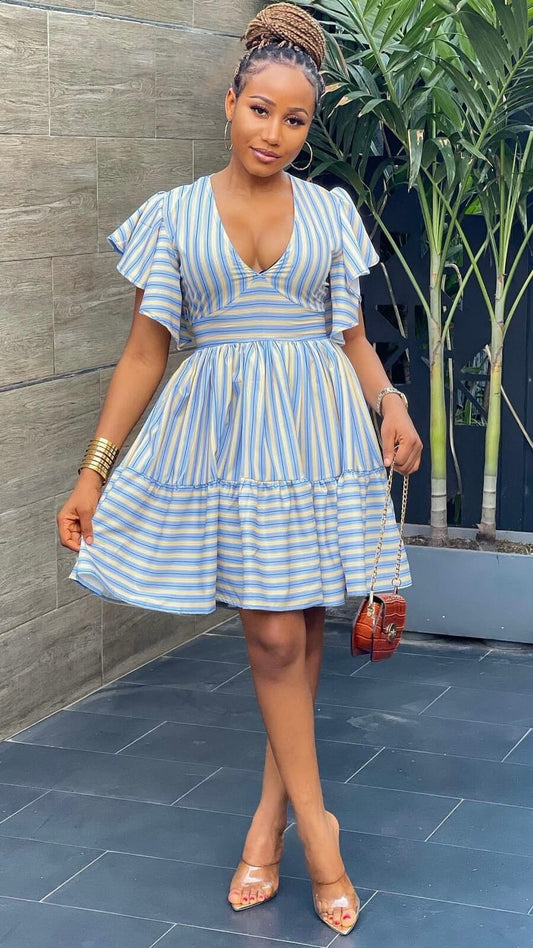 Tia crepe dress