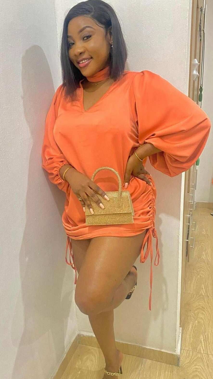 Abbey silk dress