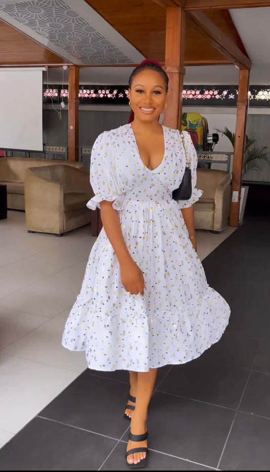 Sarah crepe dress