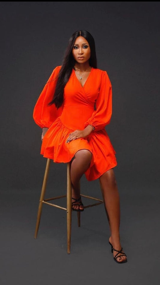 Sheila crepe dress