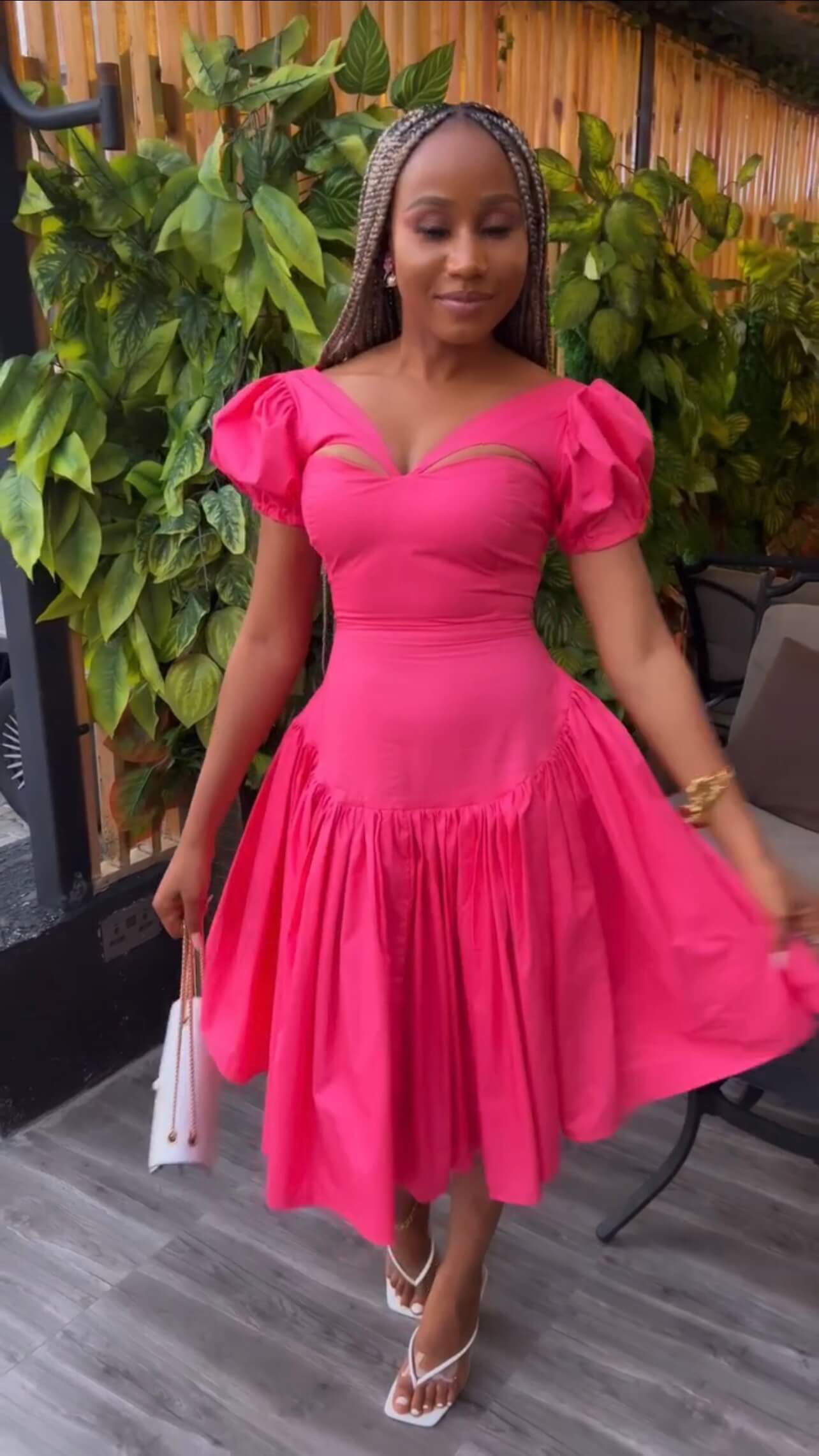 Sweet cotton dress