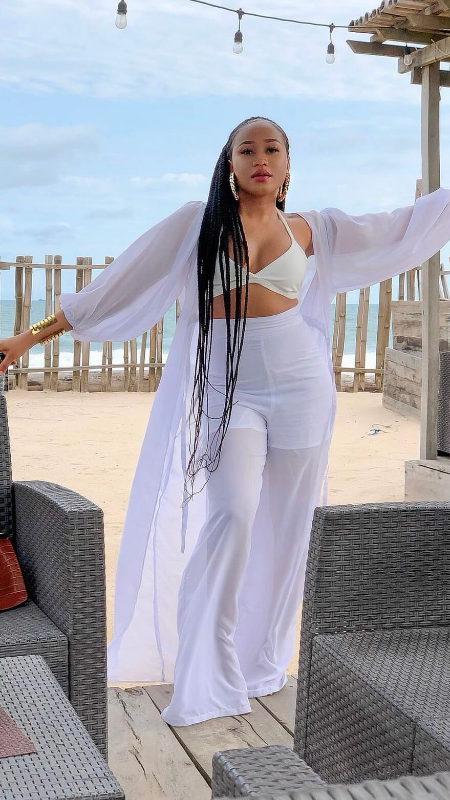Tochi chiffon set